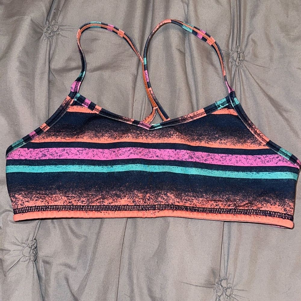 Ivivva Size 14 Sports Bra(Flow Y, Lululemon)